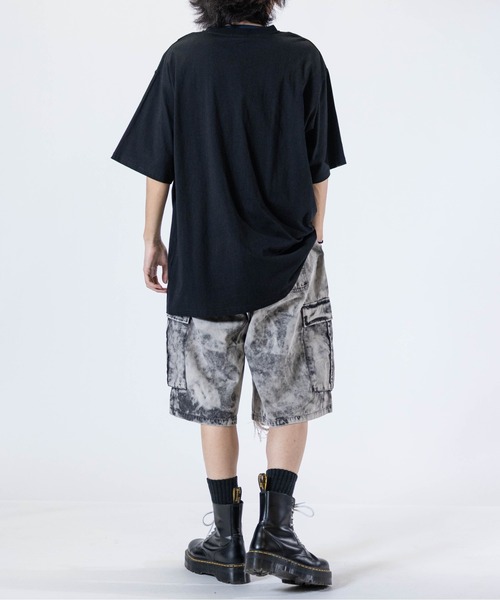 JOHN'S CLOSET（ジョンズクローゼット）の「【13】クラッシュカーゴショーツ（カーゴパンツ・メンズ・ブラック/グレー・LARGE/MEDIUM）」の17枚目の写真