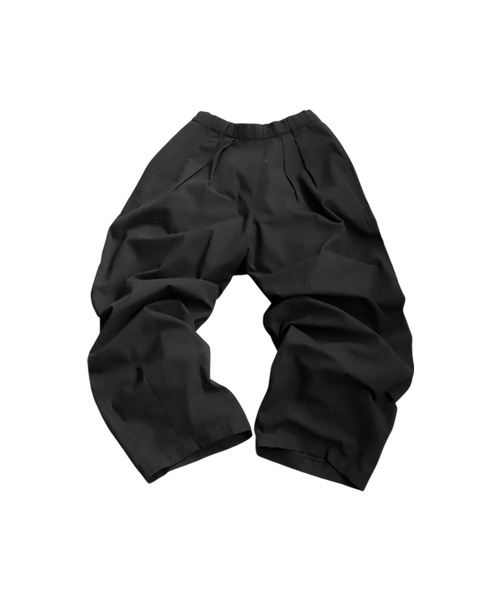 antiqua（アンティカ）の「リネンサーカスパンツ（その他パンツ・レディース・ネイビー/チャコールグレー/ナチュラル/ブラック/オレンジ・ONESIZE）」の14枚目の写真