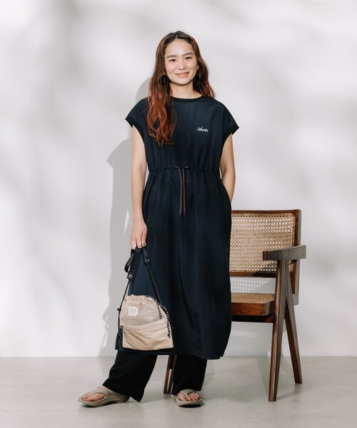 お値下げ♡familiar♡現行品ワンピース♡100♡ネイビー♡ NANGA × FREAK'S STORE/ナンガ 別注 ナイロンタッサー ウエストコード