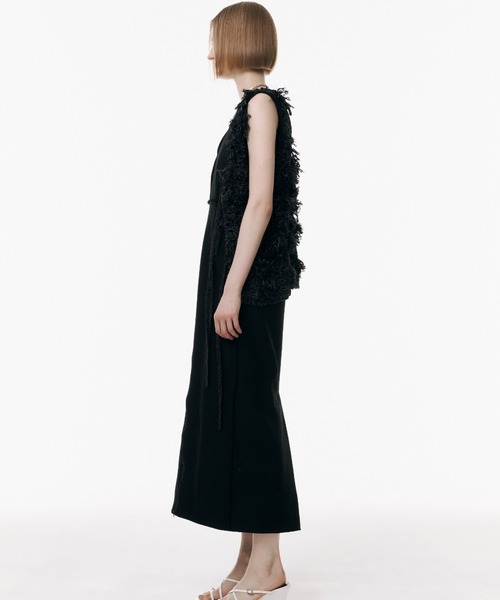 JOSE MOON（ジョゼムーン）の「BLOSSOM MOTIF KNIT/ブロッサムモチーフニット（ニット/セーター・レディース・ホワイト/ブラック・FREE）」の4枚目の写真