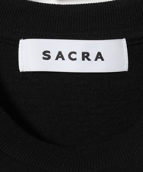 tシャツ 「SACRA」サイドスリット ノースリーブ カットソー レディース セール】＜SACRA＞サイドスリット ノースリーブ カットソー（T