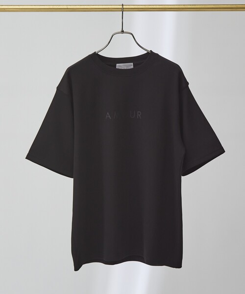 ABAHOUSE GRAY（アバハウスグレイ）の「【AMOUR】ベアポンチ ロゴ 半袖Tシャツ（Tシャツ/カットソー・メンズ・ホワイト/ブラック/グレー/グレイッシュベージュ・46/48）」の6枚目の写真