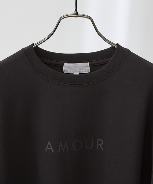 ABAHOUSE GRAY（アバハウスグレイ）の「【AMOUR】ベアポンチ ロゴ 半袖Tシャツ（Tシャツ/カットソー・メンズ・ホワイト/ブラック/グレー/グレイッシュベージュ・46/48）」の8枚目の写真