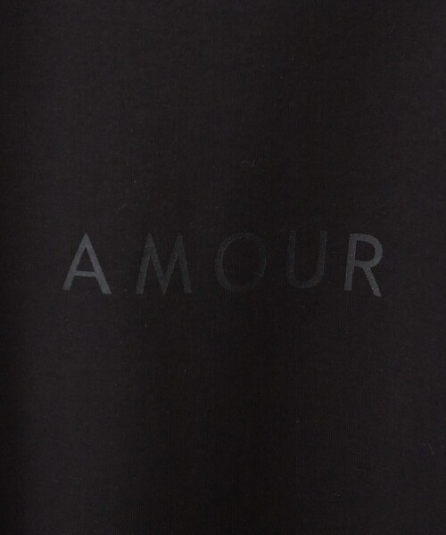 ABAHOUSE GRAY（アバハウスグレイ）の「【AMOUR】ベアポンチ ロゴ 半袖Tシャツ（Tシャツ/カットソー・メンズ・ホワイト/ブラック/グレー/グレイッシュベージュ・46/48）」の9枚目の写真