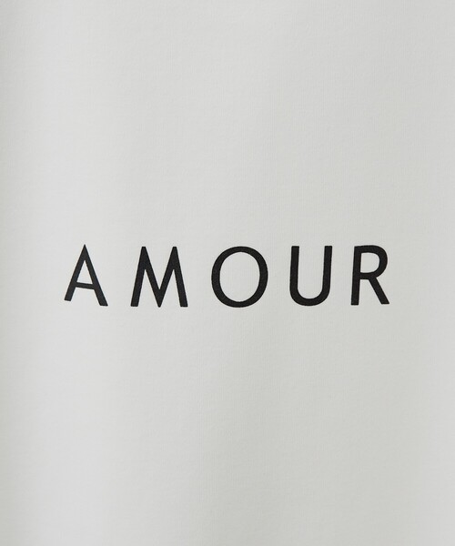 ABAHOUSE GRAY（アバハウスグレイ）の「【AMOUR】ベアポンチ ロゴ 半袖Tシャツ（Tシャツ/カットソー・メンズ・ホワイト/ブラック/グレー/グレイッシュベージュ・46/48）」の15枚目の写真