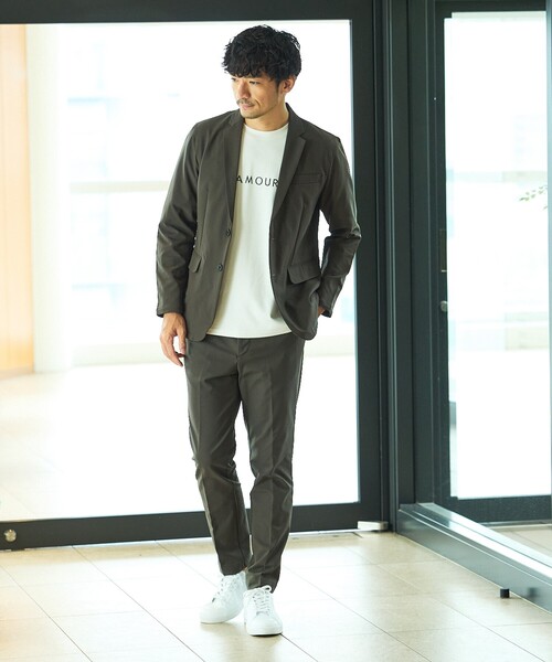 ABAHOUSE GRAY（アバハウスグレイ）の「【AMOUR】ベアポンチ ロゴ 半袖Tシャツ（Tシャツ/カットソー・メンズ・ホワイト/ブラック/グレー/グレイッシュベージュ・46/48）」の20枚目の写真