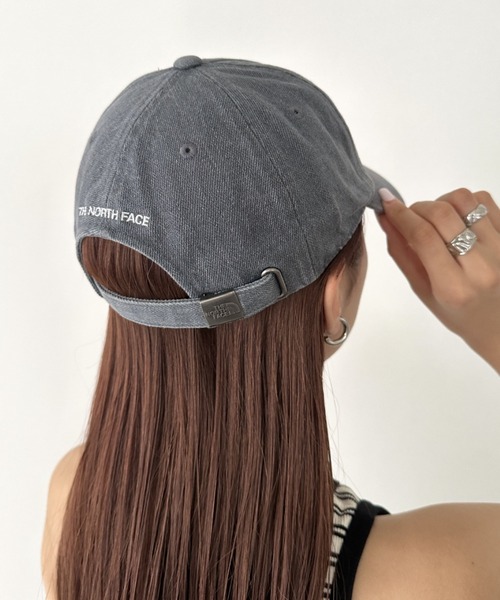 THE NORTH FACE(ザノースフェイス)の「国内未発売 THE NORTH FACE(ザ・ノースフェイス)/ワンポイント ロゴ刺繍 キャップ 帽子/LOGO BALL CAP(キャップ・レディース・ブラック/ピンク/ブルー/グレー/ライトグレー/ベージュ/ブラック系その他/アイボリー・FREE)」の13枚目の写真