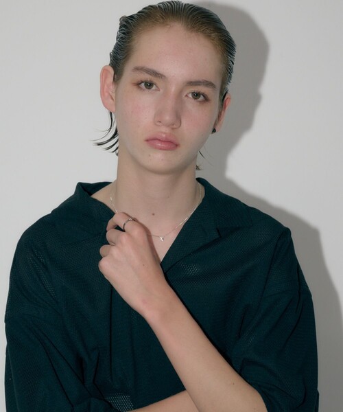 and cloud(アンドクラウド)の「Minimum Square Ring(リング・レディース・イエローゴールド/シルバー/ブラック・13号/11号/9号/15号)」の12枚目の写真