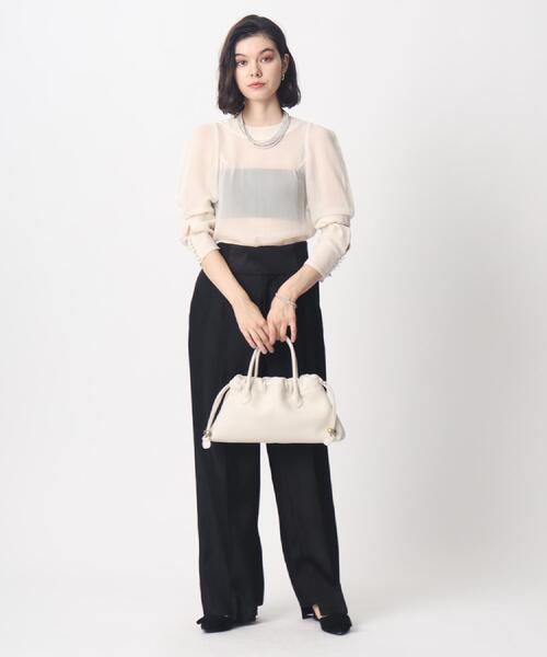 TOFF&LOADSTONE（トフアンドロードストーン）の「シュシュ（S）（ハンドバッグ・レディース・ホワイト系/ブラック/ブラウン系その他2・00）」の10枚目の写真