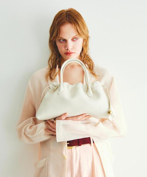 TOFF&LOADSTONE（トフアンドロードストーン）の「シュシュ（S）（ハンドバッグ・レディース・ホワイト系/ブラック/ブラウン系その他2・00）」の13枚目の写真