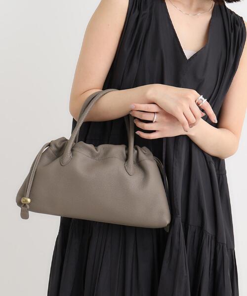 TOFF&LOADSTONE(トフアンドロードストーン)の「Chou chou(シュシュ)S(ハンドバッグ・レディース・ホワイト系/ブラック/ブラウン系その他2・00)」の5枚目の写真