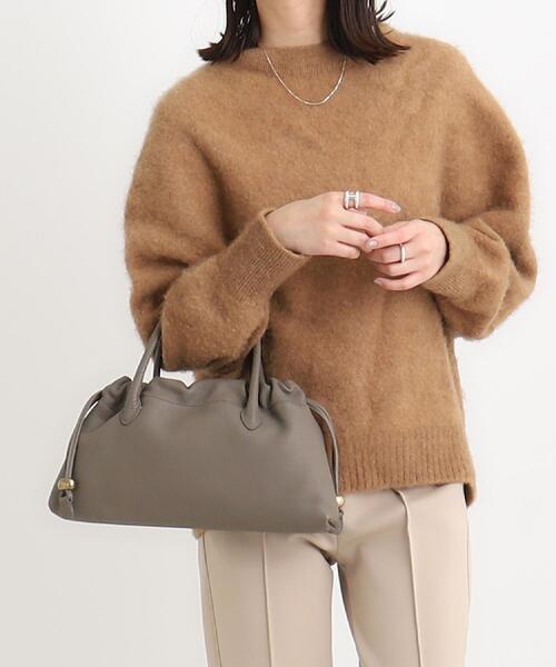 TOFF&LOADSTONE(トフアンドロードストーン)の「Chou chou(シュシュ)S(ハンドバッグ・レディース・ホワイト系/ブラック/ブラウン系その他2・00)」の5枚目の写真