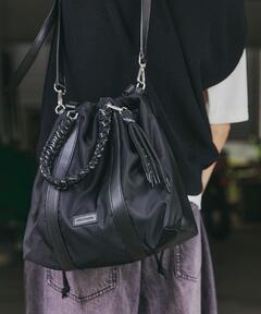 UNISEX》Leather Shoulder “BANANA” Bag/レザーショルダーバナナバッグ