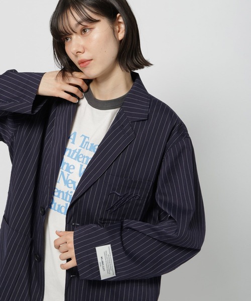 niko and...(ニコアンド)の「【WILLIAM B.ELIOTT】ノースリーブラグランプルオーバー(Tシャツ/カットソー・レディース・オフホワイト/ブラウン・MEDIUM/LARGE)」の9枚目の写真