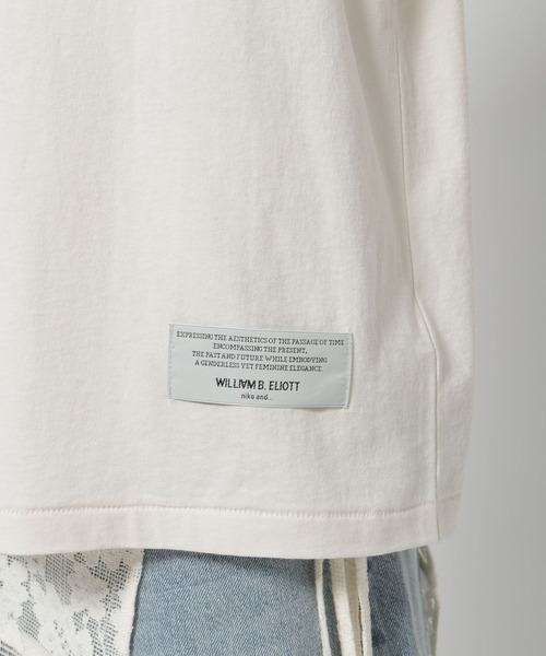 niko and...(ニコアンド)の「【WILLIAM B.ELIOTT】ノースリーブラグランプルオーバー(Tシャツ/カットソー・レディース・オフホワイト/ブラウン・MEDIUM/LARGE)」の20枚目の写真