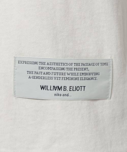 niko and...(ニコアンド)の「【WILLIAM B.ELIOTT】ノースリーブラグランプルオーバー(Tシャツ/カットソー・レディース・オフホワイト/ブラウン・MEDIUM/LARGE)」の21枚目の写真