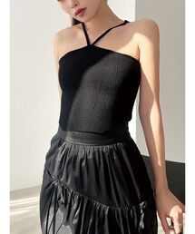 RESEXXY | アメスリクロップドニットトップス(キャミソール)