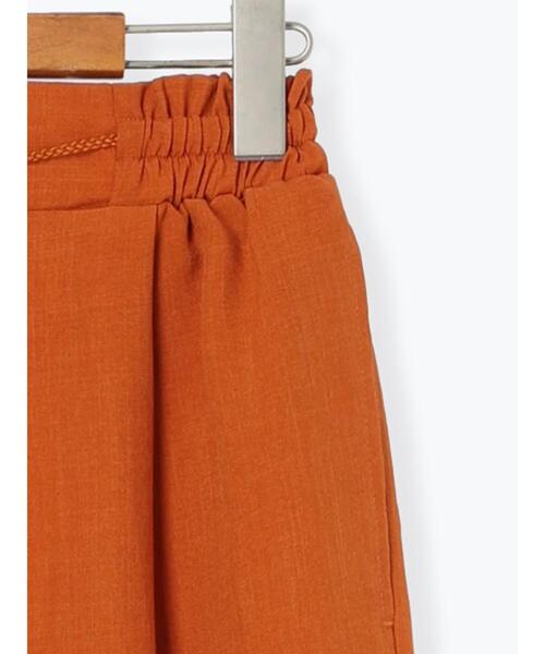 Lugnoncure（ルノンキュール）の「麻調ストレートパンツ《2025summer catalog item》（その他パンツ・レディース・ベージュ/ブラック/オレンジ・F）」の17枚目の写真