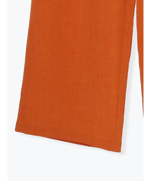 Lugnoncure（ルノンキュール）の「麻調ストレートパンツ《2025summer catalog item》（その他パンツ・レディース・ベージュ/ブラック/オレンジ・F）」の18枚目の写真