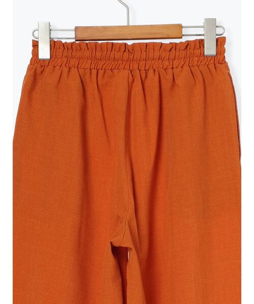Lugnoncure（ルノンキュール）の「麻調ストレートパンツ《2025summer catalog item》（その他パンツ・レディース・ベージュ/ブラック/オレンジ・F）」の11枚目の写真