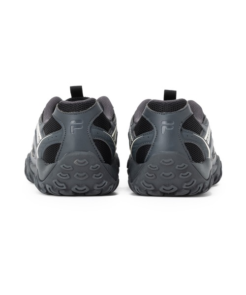 FILA(フィラ)の「FILA ECHAPPE MS(フィラ エシャッペ MS)(スニーカー・レディース・ブラック/グレー・25cm/24cm/23.5cm/24.5cm/23cm/25.5cm/26cm/26.5cm/27cm/27.5cm/28cm/29cm)」の6枚目の写真