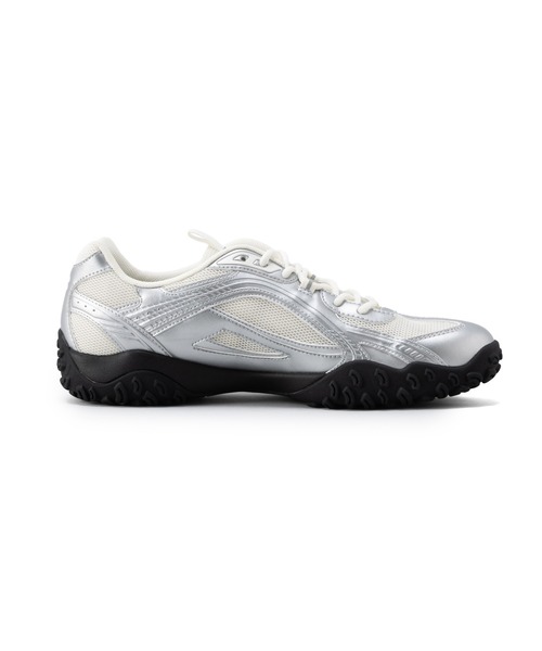 FILA(フィラ)の「FILA ECHAPPE MS(フィラ エシャッペ MS)(スニーカー・レディース・ブラック/グレー・25cm/24cm/23.5cm/24.5cm/23cm/25.5cm/26cm/26.5cm/27cm/27.5cm/28cm/29cm)」の10枚目の写真