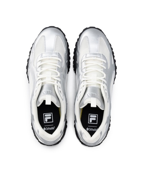 FILA(フィラ)の「FILA ECHAPPE MS(フィラ エシャッペ MS)(スニーカー・レディース・ブラック/グレー・25cm/24cm/23.5cm/24.5cm/23cm/25.5cm/26cm/26.5cm/27cm/27.5cm/28cm/29cm)」の11枚目の写真