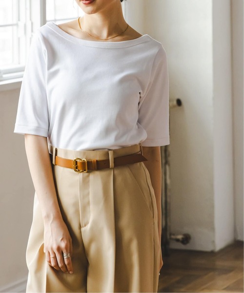 tシャツ 「追加」スビンコットンソフトスクエアーネックTシャツ 2 レディース 追加》スビンコットンソフトスクエアーネックTシャツ 2（Tシャツ