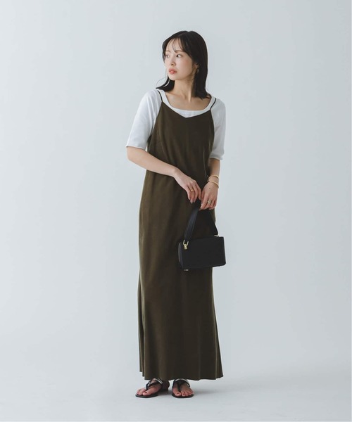 【新品タグ付き】2way スビンコットンソフトスクエアーネックTシャツ ノーブル NOBLE スビンコットンソフトスクエアーネックTシャツ