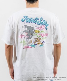 JUNK SOUL/TOM&JERRY(トム&ジェリー) スカ風 Tシャツ (M4)