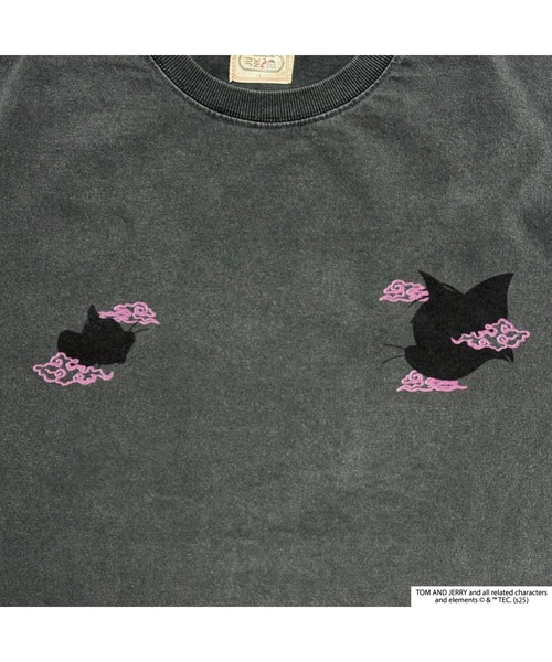 JUNKSOUL(ジャンクソウル)の「JUNK SOUL/TOM&JERRY(トム&ジェリー) スカ風 Tシャツ (M4)(Tシャツ/カットソー・メンズ・ホワイト/チャコールグレー・MEDIUM/X-LARGE/LARGE)」の7枚目の写真