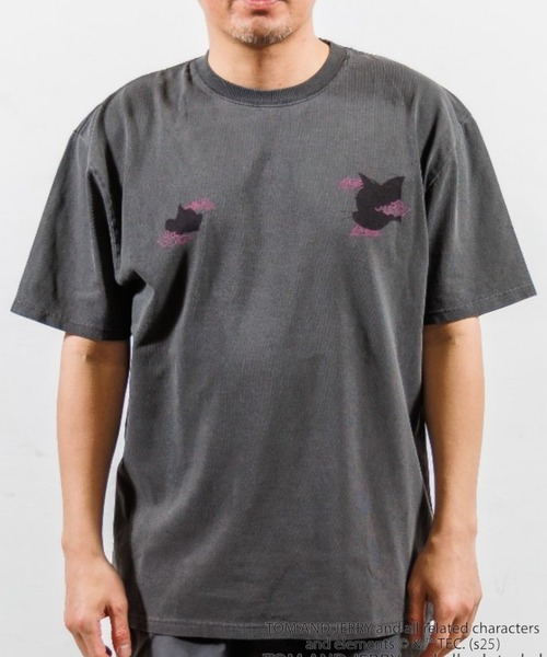 JUNKSOUL(ジャンクソウル)の「JUNK SOUL/TOM&JERRY(トム&ジェリー) スカ風 Tシャツ (M4)(Tシャツ/カットソー・メンズ・ホワイト/チャコールグレー・MEDIUM/X-LARGE/LARGE)」の9枚目の写真