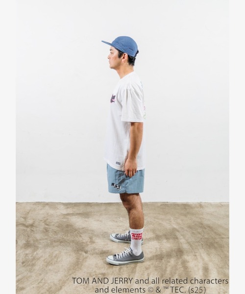 JUNKSOUL(ジャンクソウル)の「JUNK SOUL/TOM&JERRY(トム&ジェリー) スカ風 Tシャツ (M4)(Tシャツ/カットソー・メンズ・ホワイト/チャコールグレー・MEDIUM/X-LARGE/LARGE)」の16枚目の写真