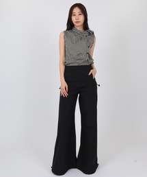docking skirt wide pants
