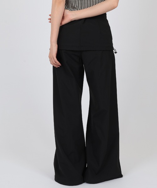 パンツ docking wide flare slacks flareup sullen WIDE FLARE TROUSERS – SULLEN TOKYO