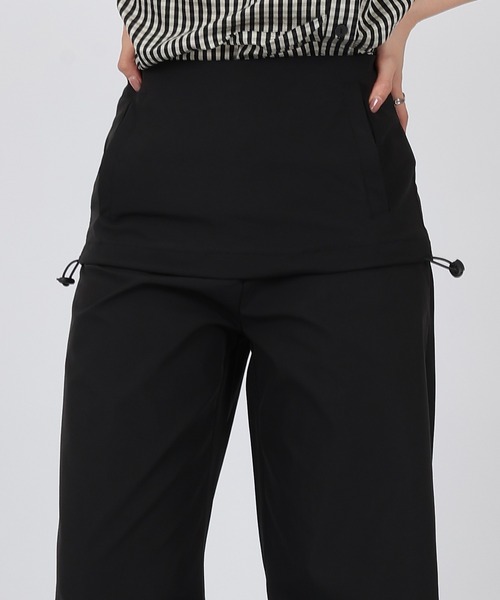 SUWDEE(スーディー)の「docking skirt wide pants(その他パンツ・レディース・ホワイト/ブラック・S/M)」の13枚目の写真