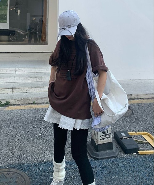 セール】WEGO/レイヤーシースルードット柄ワンピース