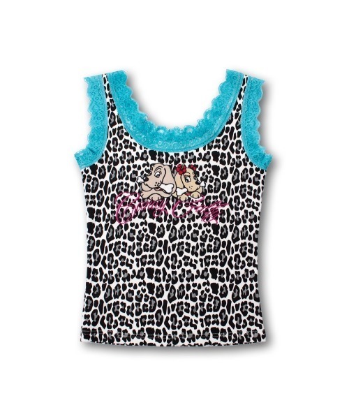 GALFY（ガルフィー）の「【GALFY】ラブラブエロ豹タンク（タンクトップ・レディース・ホワイト/ブラウン/ピンク・S）」の19枚目の写真