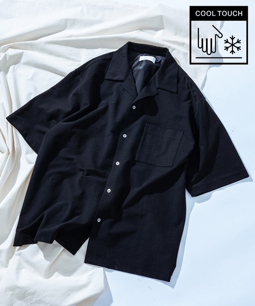 exodus エクソダス オープンカラーシャツ ベルベット L exodus (エクソダス) LAME VELVET SHIRTS TYPE-1 (ベルベット