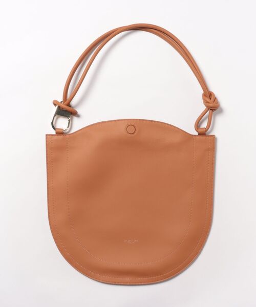 MY BEST BAG】ラウンドレザートートバッグ（トートバッグ