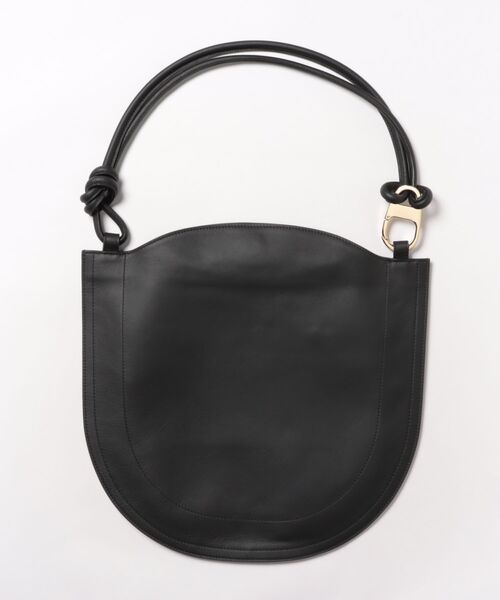 MY BEST BAG】ラウンドレザートートバッグ（トートバッグ