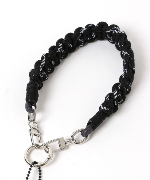 Me%(ミィパーセント)の「【HELLO KITTY】トイキー付きハンドルストラップ 319780(スマホグッズ・レディース・アイボリー/レッド/グレー/ブラック・FREE)」の6枚目の写真