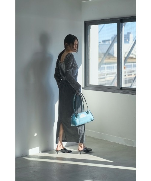 marjour（マージュール）の「NUANCE TONE BALLOON SKIRT（スカート・レディース・グレー/ブラウン系その他・M）」の10枚目の写真