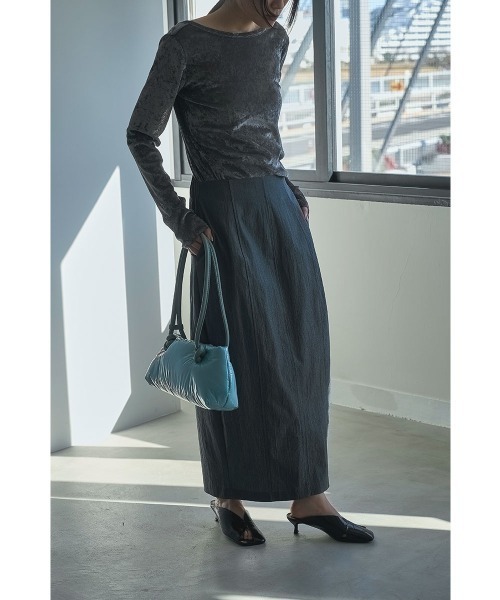 marjour（マージュール）の「NUANCE TONE BALLOON SKIRT（スカート・レディース・グレー/ブラウン系その他・M）」の15枚目の写真