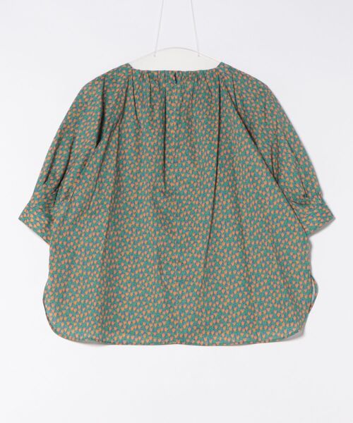 リバティプリントギャザーブラウス（シャツ/ブラウス）｜LA MARINE