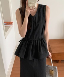 Vネック 袖」に該当するワンピース（フリル）ファッション通販