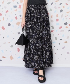 セール】エトワールエンブロイダリーチュールスカート（スカート