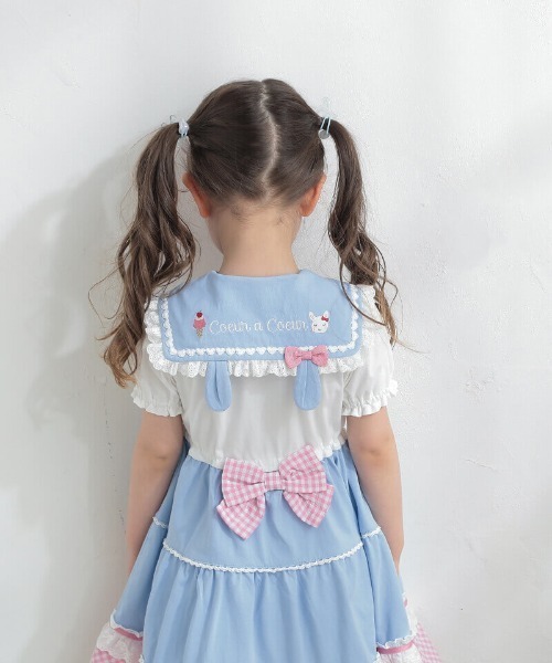 【クーラクール】ワンピース等まとめ売り 95cm coeur a coeur セーラーワンピース(ワンピース)|coeur a