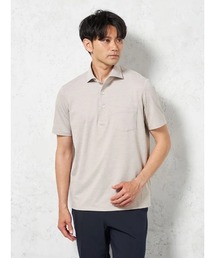 【吸湿冷感】完全ノーアイロン 半袖 アイポロシャツ カッタウェイ i-shirt