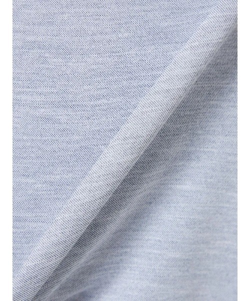 HARUYAMA(ハルヤマ)の「【吸湿冷感】完全ノーアイロン 半袖 アイポロシャツ カッタウェイ i-shirt(ポロシャツ・メンズ・サックスブルー/ベージュ/ネイビー・M/LL/L/S/3L)」の11枚目の写真